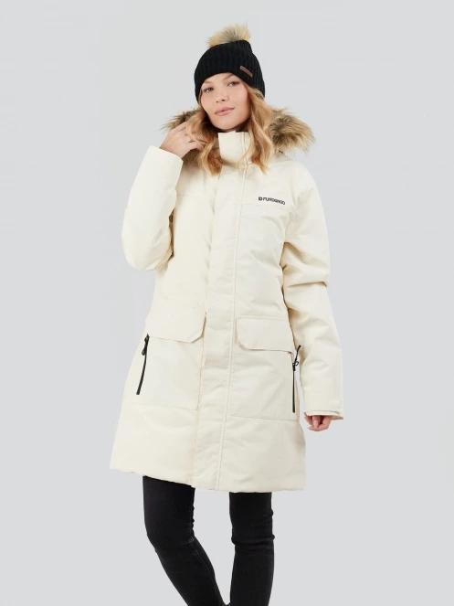 Fundango Georgina Parka Jacket női télikabát fehér színben 2