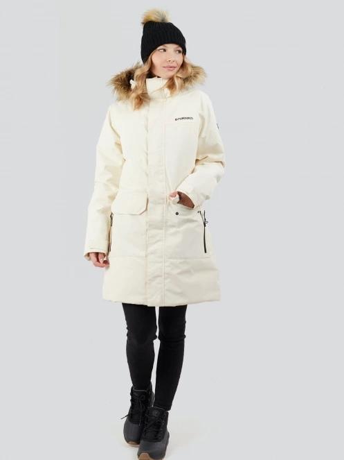 Fundango Georgina Parka Jacket női télikabát fehér színben 4