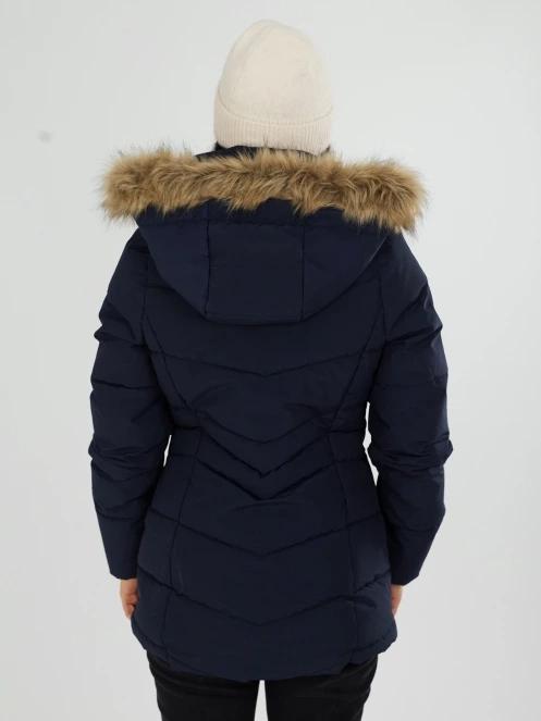 Fundango Prue Padded Jacket női télikabát sötétkék színben 3