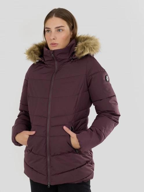 Fundango Prue Padded Jacket női télikabát lila színben 2