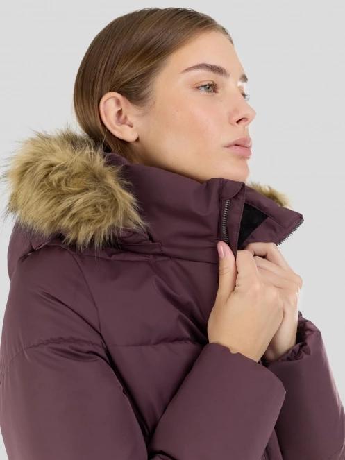 Fundango Prue Padded Jacket női télikabát lila színben 5