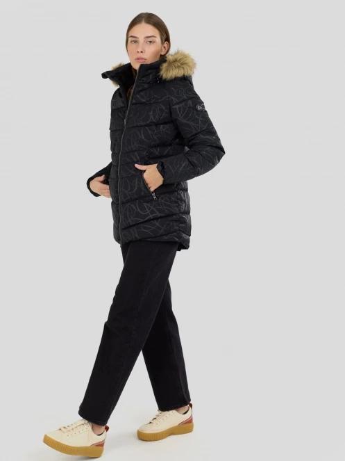 Fundango Prue Padded Jacket női télikabát fekete színben 4
