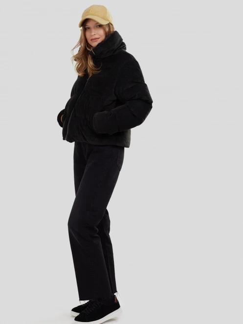 Fundango Lina Padded Jacket női steppelt átmeneti kabát fekete színben 4