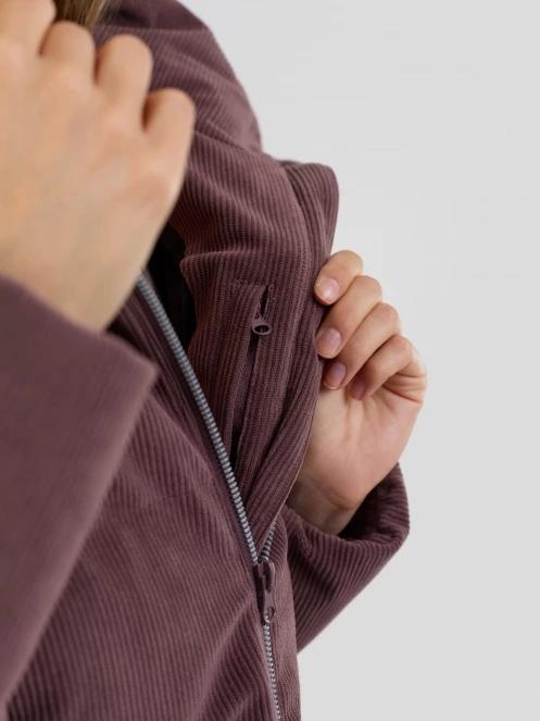 Fundango Lina Padded Jacket női steppelt átmeneti kabát lila színben 7