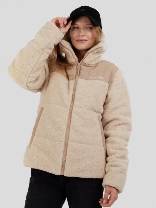Fundango Nukka Padded Jacket női steppelt átmeneti kabát homok színben 2