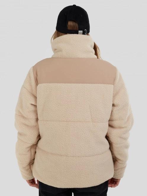 Fundango Nukka Padded Jacket női steppelt átmeneti kabát homok színben 3