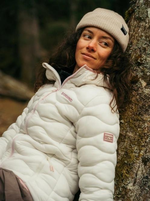 Fundango Vinke Padded Jacket női steppelt átmeneti kabát fehér színben 11