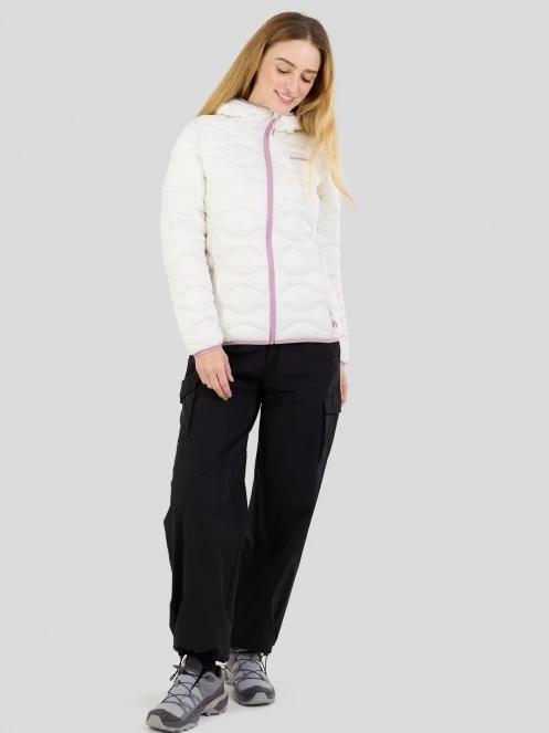 Fundango Vinke Padded Jacket női steppelt átmeneti kabát fehér színben 4