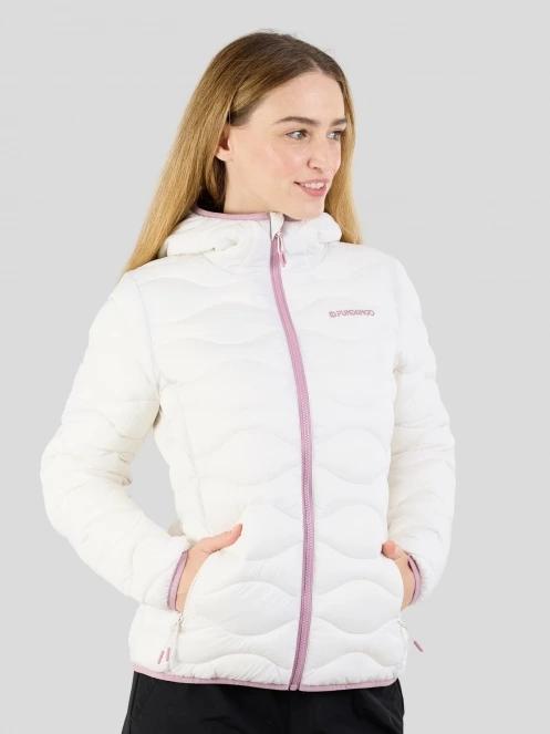 Fundango Vinke Padded Jacket női steppelt átmeneti kabát fehér színben 5