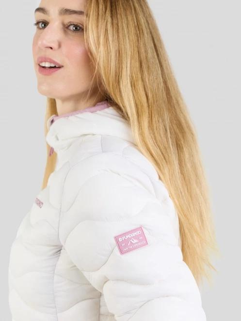 Fundango Vinke Padded Jacket női steppelt átmeneti kabát fehér színben 9