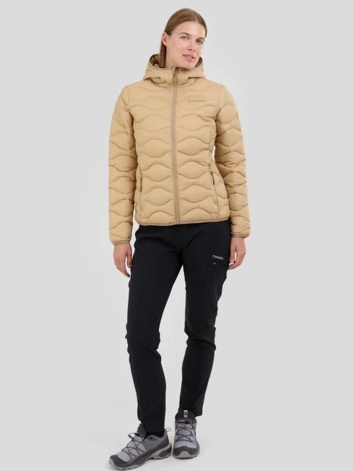 Fundango Vinke Padded Jacket női steppelt átmeneti kabát sárga színben 4