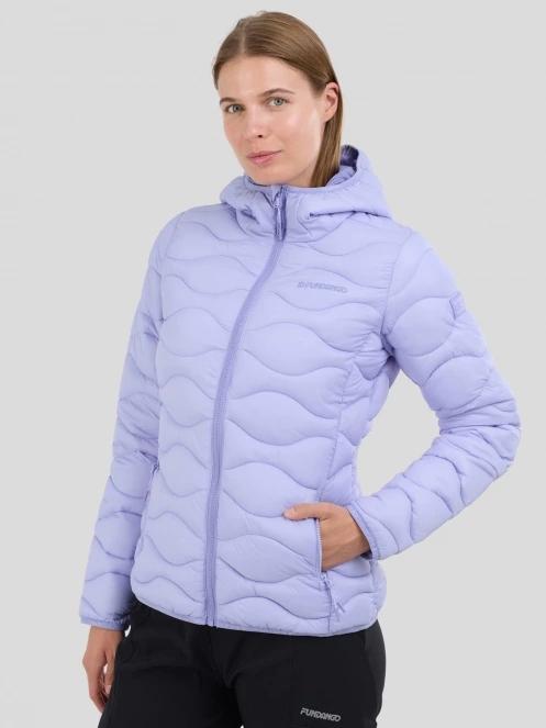 Fundango Vinke Padded Jacket női steppelt átmeneti kabát lila színben 2