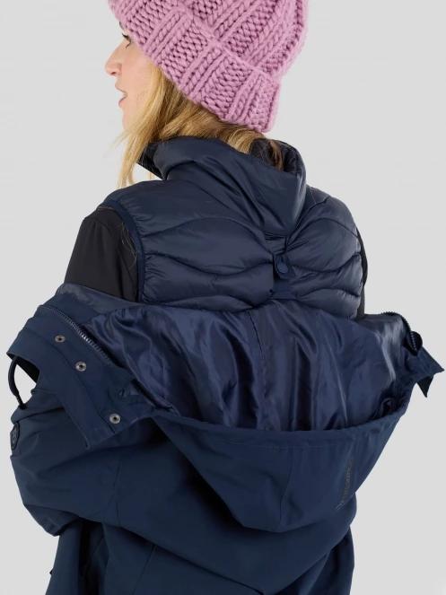 Fundango Astrion 3 in 1 Jacket női átmeneti kabát sötétkék színben 11