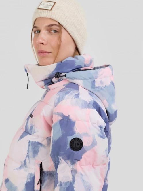 Fundango Amber Cropped Jacket női steppelt átmeneti kabát multikolor színben 6