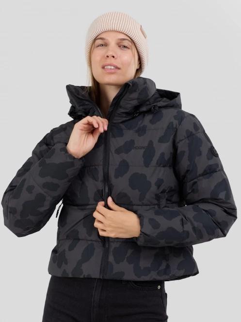 Fundango Amber Cropped Jacket női steppelt átmeneti kabát fekete színben 6