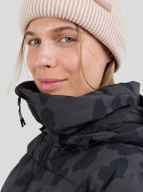 Fundango Amber Cropped Jacket női steppelt átmeneti kabát fekete színben 7