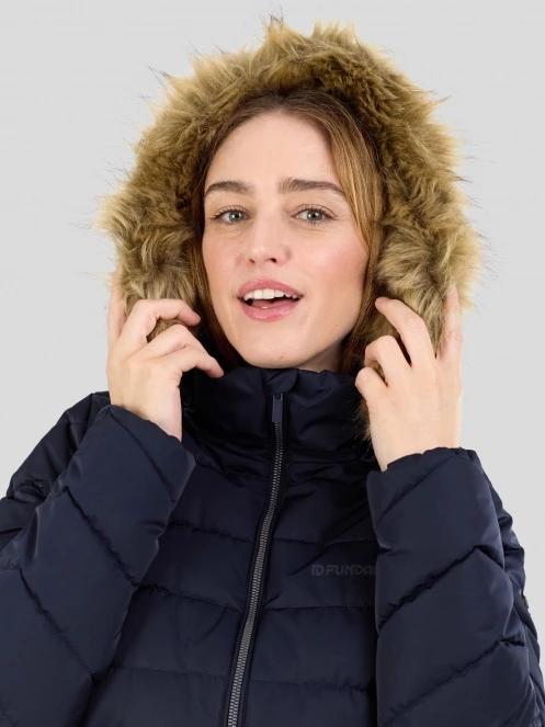 Fundango Urban Lite Jacket női steppelt átmeneti kabát sötétkék színben 8