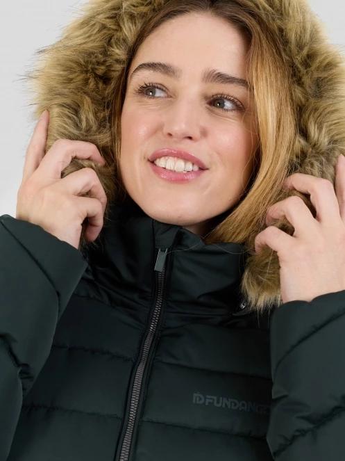 Fundango Urban Lite Jacket női steppelt átmeneti kabát oliva színben 7