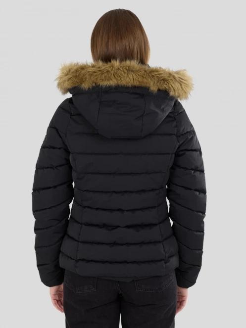 Fundango Urban Lite Jacket női steppelt átmeneti kabát fekete színben 3