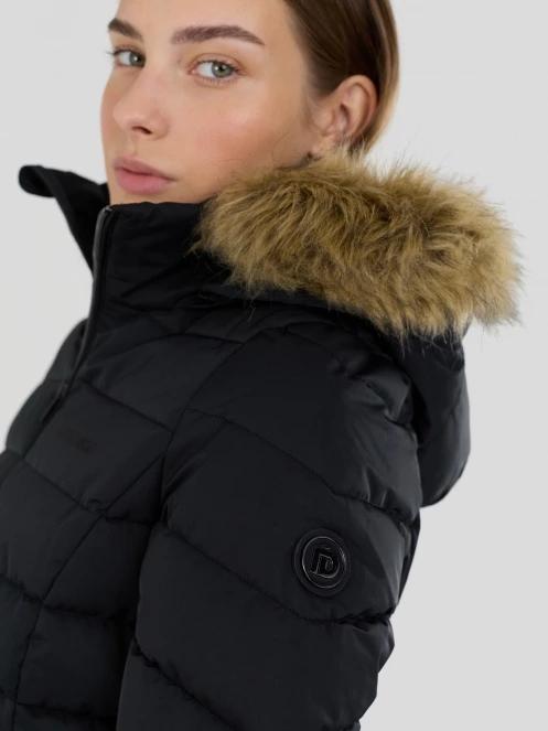 Fundango Urban Lite Jacket női steppelt átmeneti kabát fekete színben 6