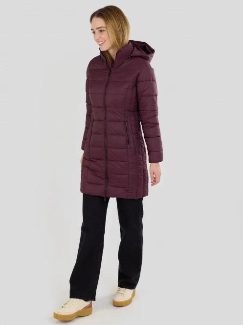 Fundango Lunel Padded Jacket női steppelt átmeneti kabát lila színben 4