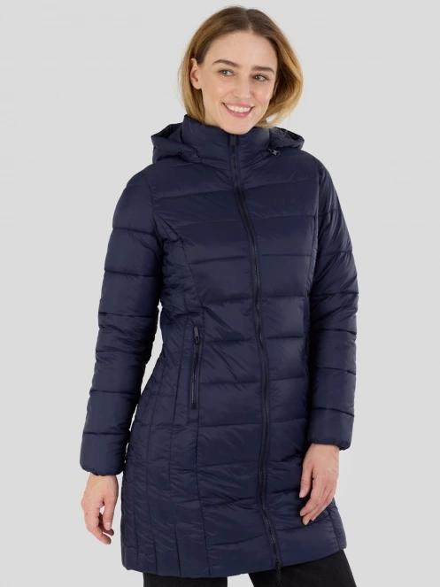 Fundango Lunel Padded Jacket női steppelt átmeneti kabát sötétkék színben 2