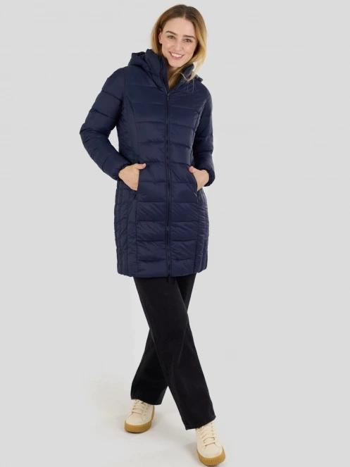 Fundango Lunel Padded Jacket női steppelt átmeneti kabát sötétkék színben 4