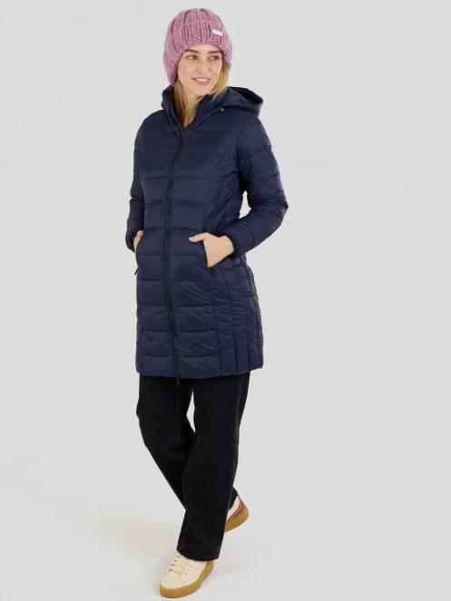 Fundango Lunel Padded Jacket női steppelt átmeneti kabát sötétkék színben 5