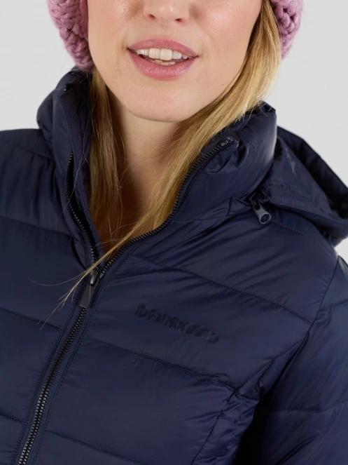 Fundango Lunel Padded Jacket női steppelt átmeneti kabát sötétkék színben 8