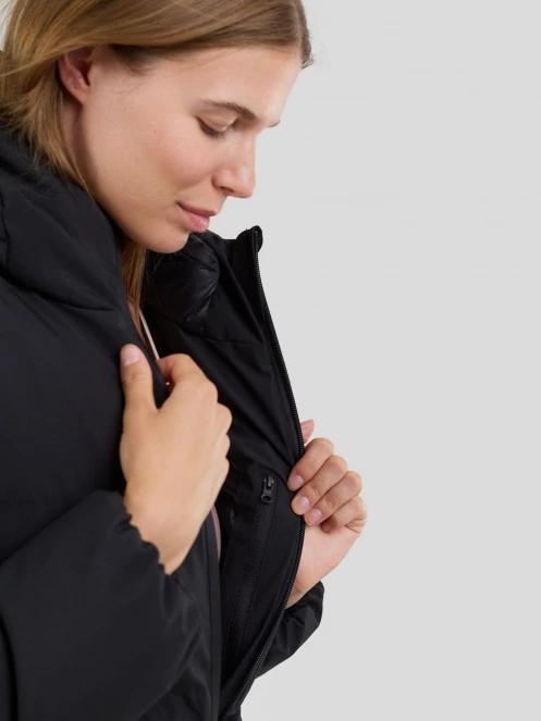 Fundango Everwind Padded Jacket női steppelt télikabát fekete színben 9