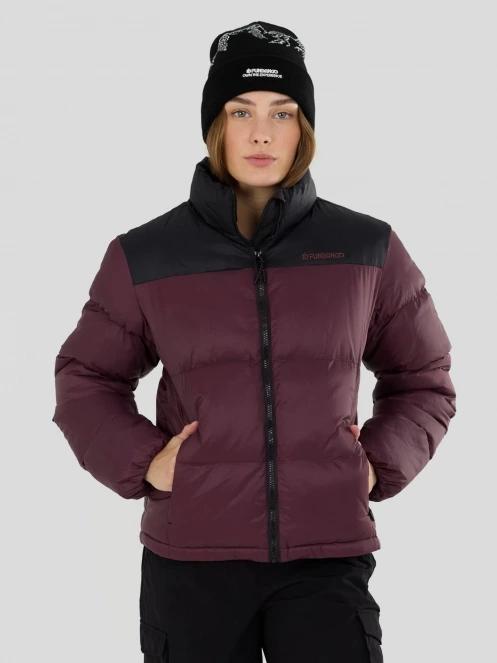 Fundango Nina Padded Jacket női steppelt télikabát lila színben 2