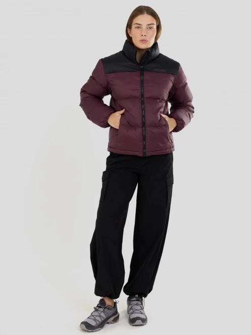 Fundango Nina Padded Jacket női steppelt télikabát lila színben 4