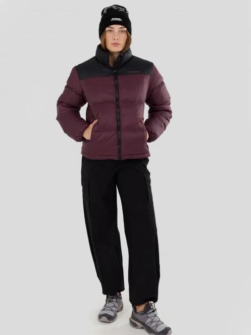 Fundango Nina Padded Jacket női steppelt télikabát lila színben 5