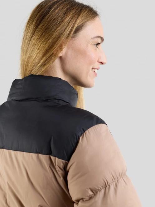 Fundango Nina Padded Jacket női steppelt télikabát barna színben 7