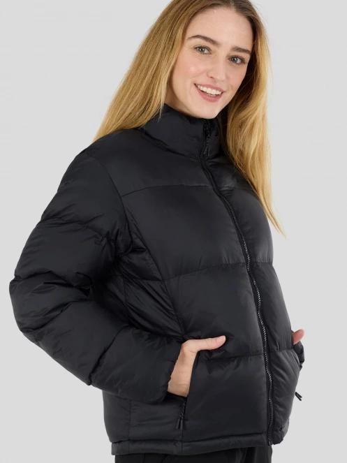Fundango Nina Padded Jacket női steppelt télikabát fekete színben 7