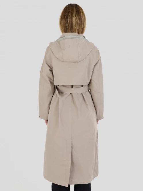 Fundango Brighton Trenchcoat női ballonkabát barna színben 3
