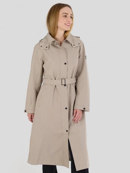 Fundango Brighton Trenchcoat női ballonkabát barna színben 5
