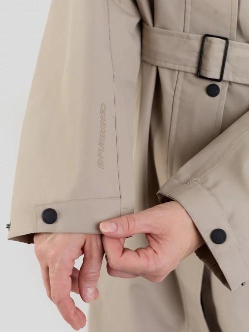 Fundango Brighton Trenchcoat női ballonkabát barna színben 8