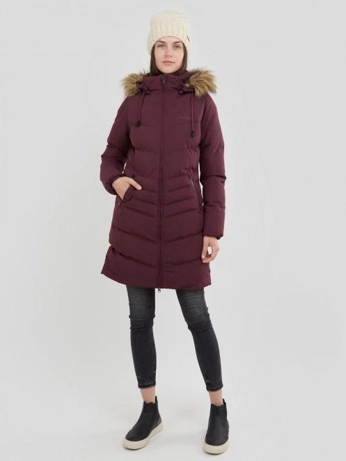 Fundango Puppis Padded Jacket női télikabát lila színben 4