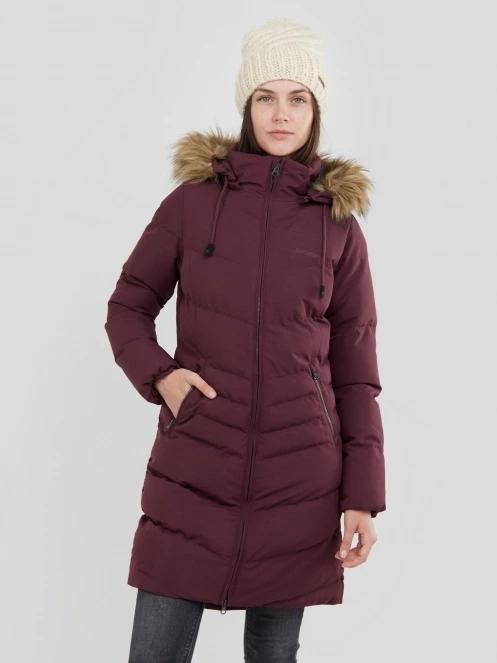 Fundango Puppis Padded Jacket női télikabát lila színben 5