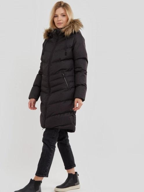 Fundango Puppis Padded Jacket női télikabát fekete színben 4
