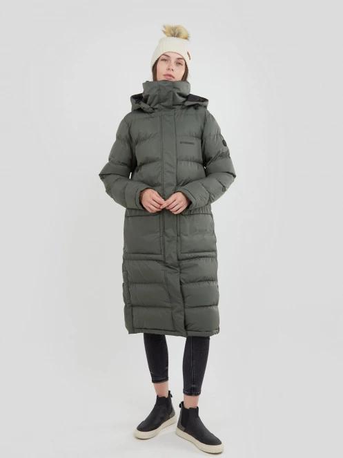 Fundango Sabina Padded Jacket női télikabát oliva színben 4
