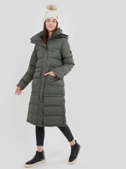 Fundango Sabina Padded Jacket női télikabát oliva színben 5
