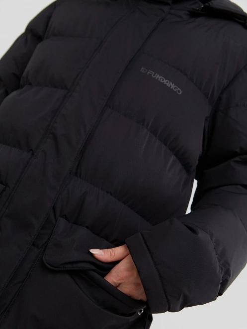 Fundango Sabina Padded Jacket női télikabát fekete színben 7