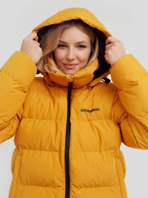 Fundango Amber Padded Jacket női utcai kabát sárga színben 6