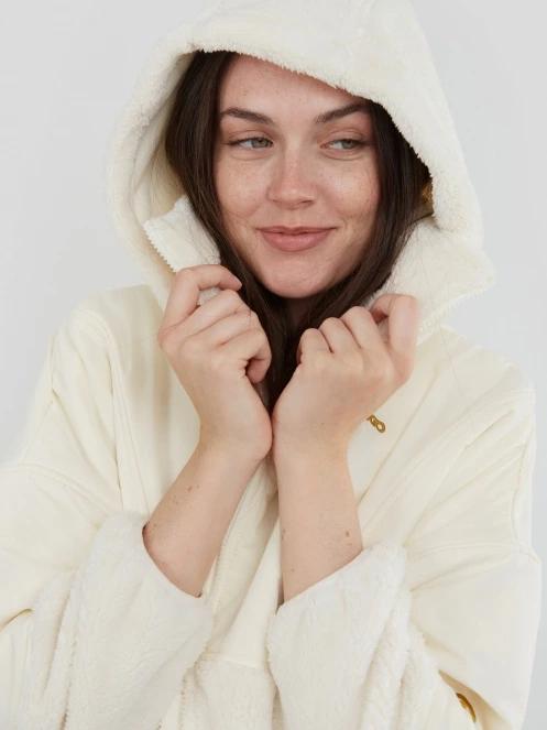 Fundango Sansa Hybrid Jacket női utcai kabát fehér színben 7