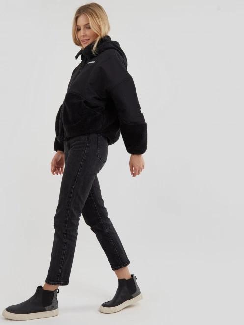 Fundango Sansa Hybrid Jacket női utcai kabát szürke színben 4