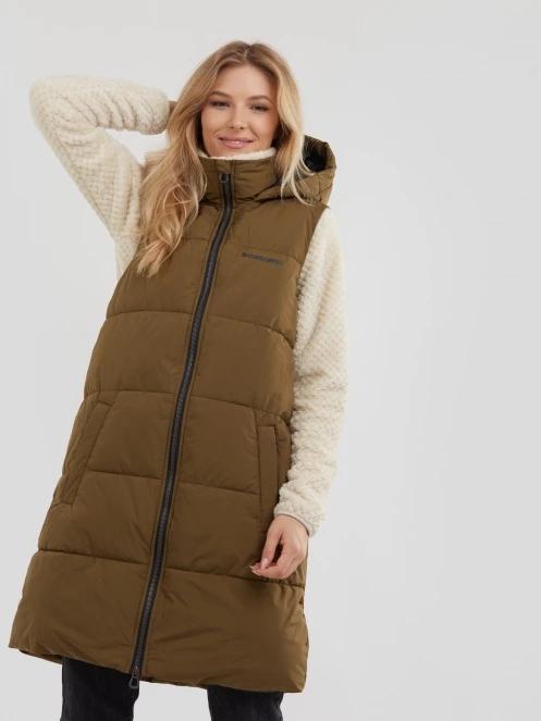 Fundango Scarlet Padded Vest női mellény oliva színben 2