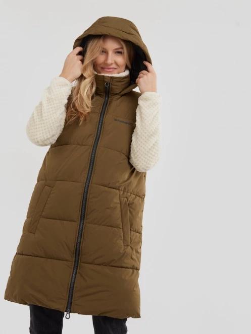 Fundango Scarlet Padded Vest női mellény oliva színben 5