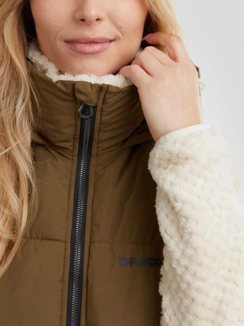 Fundango Scarlet Padded Vest női mellény oliva színben 6